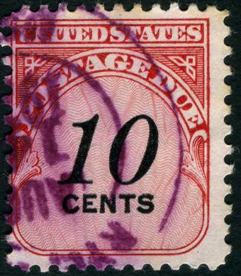 Estados Unidos da America - 1959 - Postage Due - 10C