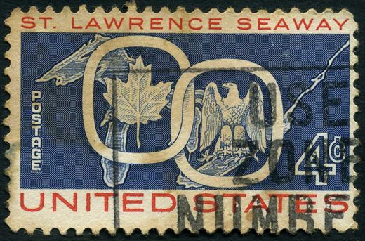 Estados Unidos da America - 1959 - Via Maritima Sao Lourenco - 4C