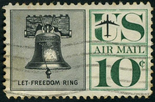 Estados Unidos da America - 1960 - Correio Aereo Sino da Liberdade - 10C