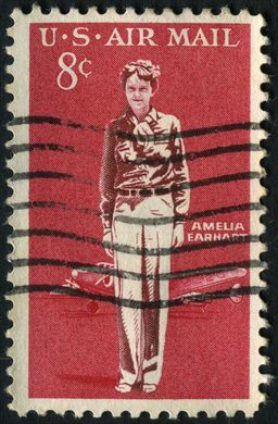 Estados Unidos da America - 1963 - Amelia Earhart - 8C