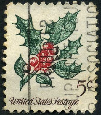 Estados Unidos da America - 1964 - Natal Azevinho - 5C