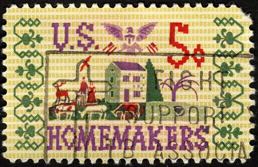 Estados Unidos da America - 1964 - Donas de Casa - 5C