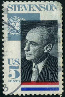 Estados Unidos da America - 1965 - Adlai Stevenson - 5C