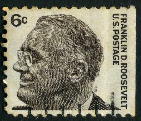 Estados Unidos da America - 1966 - Franklin D Roosevelt - 6C