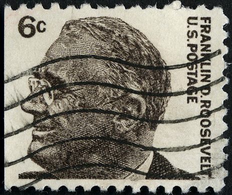 Estados Unidos da America - 1966 - Franklin D Roosevelt - 6C