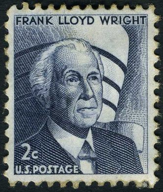 Estados Unidos da America - 1966 - Frank Lloyd Wright - 2C