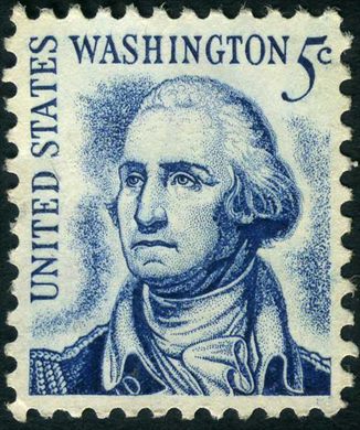 Estados Unidos da America - 1966 - Prominent Americans Washington - 5C