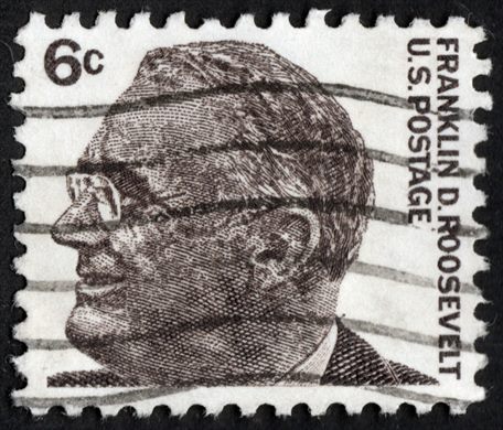 Estados Unidos da America - 1966 - Franklin D Roosevelt - 6C
