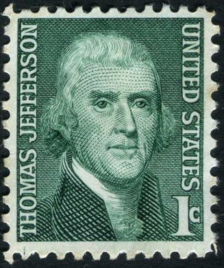 Estados Unidos da America - 1968 - Thomas Jefferson - 1C