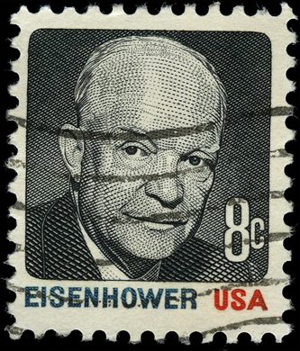 Estados Unidos da America - 1971 - Eisenhower Tricolor - 8C