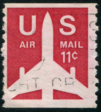 Estados Unidos da America - 1971 - Airmail Jato Coil - 11C