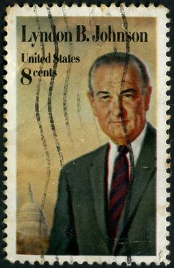 Estados Unidos da America - 1973 - Lyndon B Johnson - 8C