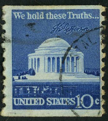Estados Unidos da America - 1973 - Memorial Jefferson - 10C