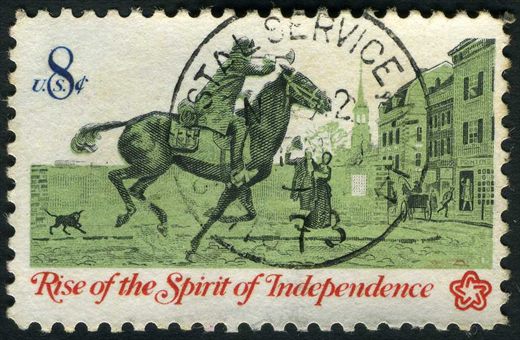 Estados Unidos da America - 1973 - Rise of the Spirit of Independence - 8C