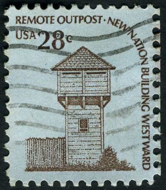 Estados Unidos da America - 1978 - Americana Forte Nisqually - 28C