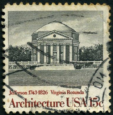 Estados Unidos da America - 1979 - Arquitetura Virginia Rotunda - 15C