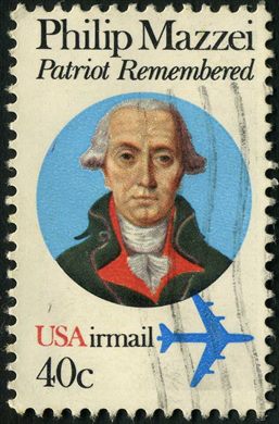 Estados Unidos da America - 1980 - Correio Aereo Philip Mazzei - 40C