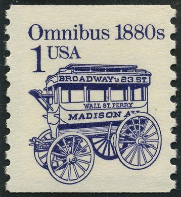 Estados Unidos da America - 1983 - Omnibus 1880 - 1C