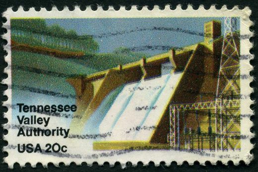 Estados Unidos da America - 1983 - Tennessee Valley Authority - 20C
