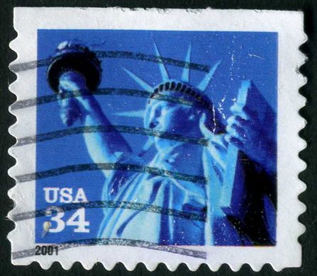 Estados Unidos da America - 2001 - Estatua da Liberdade - 34C