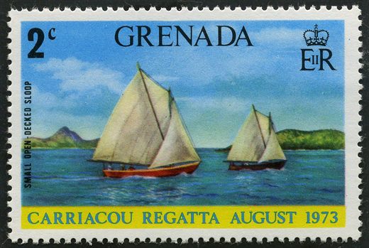 Granada - 1973 - Regata de Carriacou Sloop - 2C