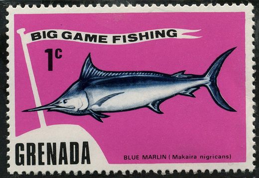 Granada - 1975 - Big Game Fishing Blue Marlin - 1C