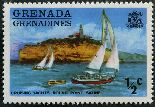 Granadinas de Granada - 1975 - Vistas das Granadinas - Cruising Yachts Round Point Saline - 0.5C