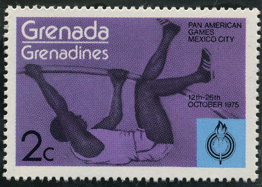Granadinas de Granada - 1975 - Jogos Pan-Americanos - Patinagem - 2C