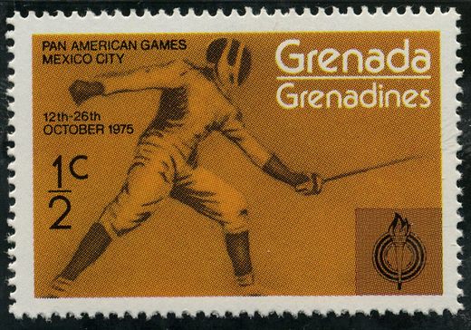 Granadinas de Granada - 1975 - Jogos Pan-Americanos - Esgrima - 0.5C