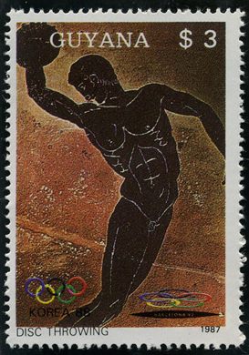 Guiana - 1990 - Pinturas de Joan Miro - Retrato - 2.55D