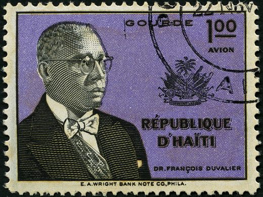 Haiti - 1959 - Primeiro Aniversario da Instalacao de Duvalier - Francois Duvalier - 50C