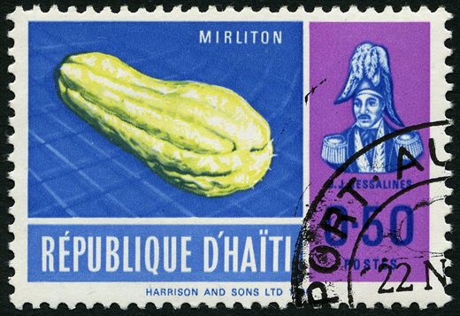 Haiti - 1968 - Frutos e Legumes - Mirliton - 0.50G