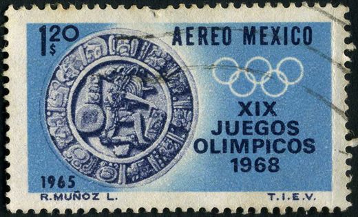 Mexico - 1965 - XIX Juegos Olimpicos 1968 - 1.20P