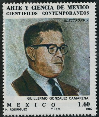 Mexico - 1982 - Arte y Ciencia Cientificos Contemporaneos Gonzalez Camarena - 1.60P