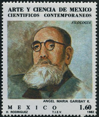 Mexico - 1982 - Arte y Ciencia Cientificos Contemporaneos Angel Maria Garibay - 1.60P