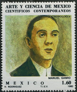 Mexico - 1982 - Arte y Ciencia Cientificos Contemporaneos Manuel Gamio - 1.60P