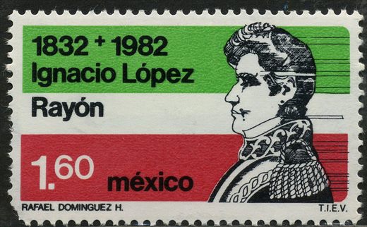 Mexico - 1982 - Ignacio Lopez Rayon - 1.60P