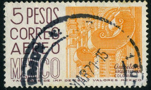 Mexico - Sem Data - Correo Aereo Queretaro Arquitectura Colonial - 5P
