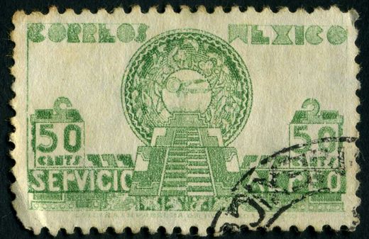 Mexico - Sem Data - Servicio Oficial Piramide - 50C