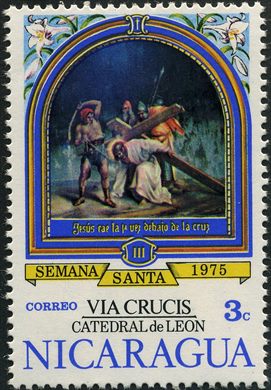 Nicaragua - 1975 - Semana Santa Via Crucis Catedral de Leon - 3C