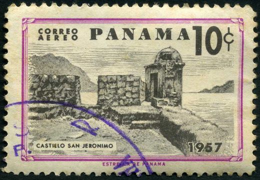 Panama - 1957 - Castillo San Jeronimo - 10C