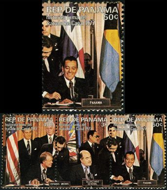 Panama - 1978 - Historica Firma del Tratado del Canal 1977 - 50C
