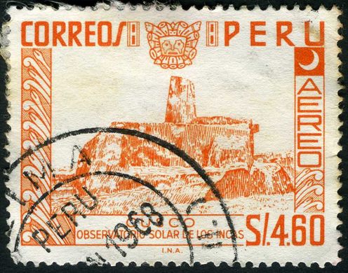 Peru - 1953 - Cusco Observatorio Solar - 4.60S