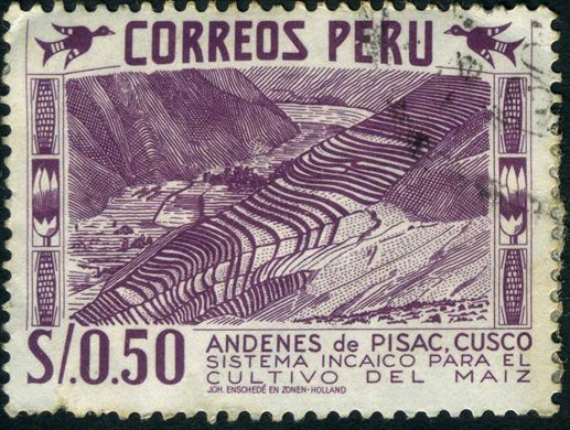 Peru - 1962 - Andenes de Pisac - 0.50S