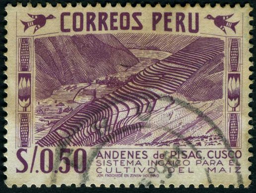 Peru - 1962 - Andenes de Pisac - 0.50S