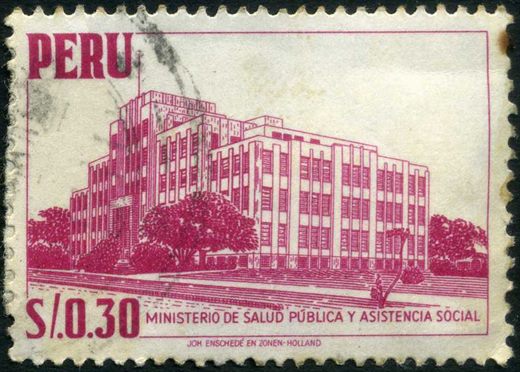 Peru - 1962 - Ministerio de Salud Publica - 0.30S
