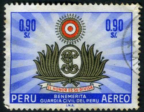 Peru - 1965 - Benemerita Guardia Civil - 0.90S