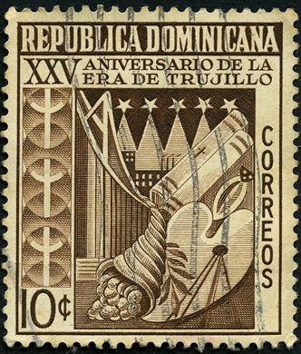 Republica Dominicana - 1955 - XXV Aniversario Era de Trujillo Patria Nueva - 11C