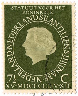 Suriname - 1954 - Estatuto Reino - 7.5C