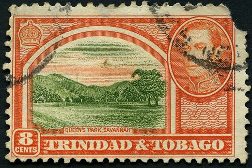 Trindade e Tobago (Colonia britanica) - 1938 - Queens Park Savannah - 8C